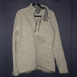 Patagonia men’s better sweater grey